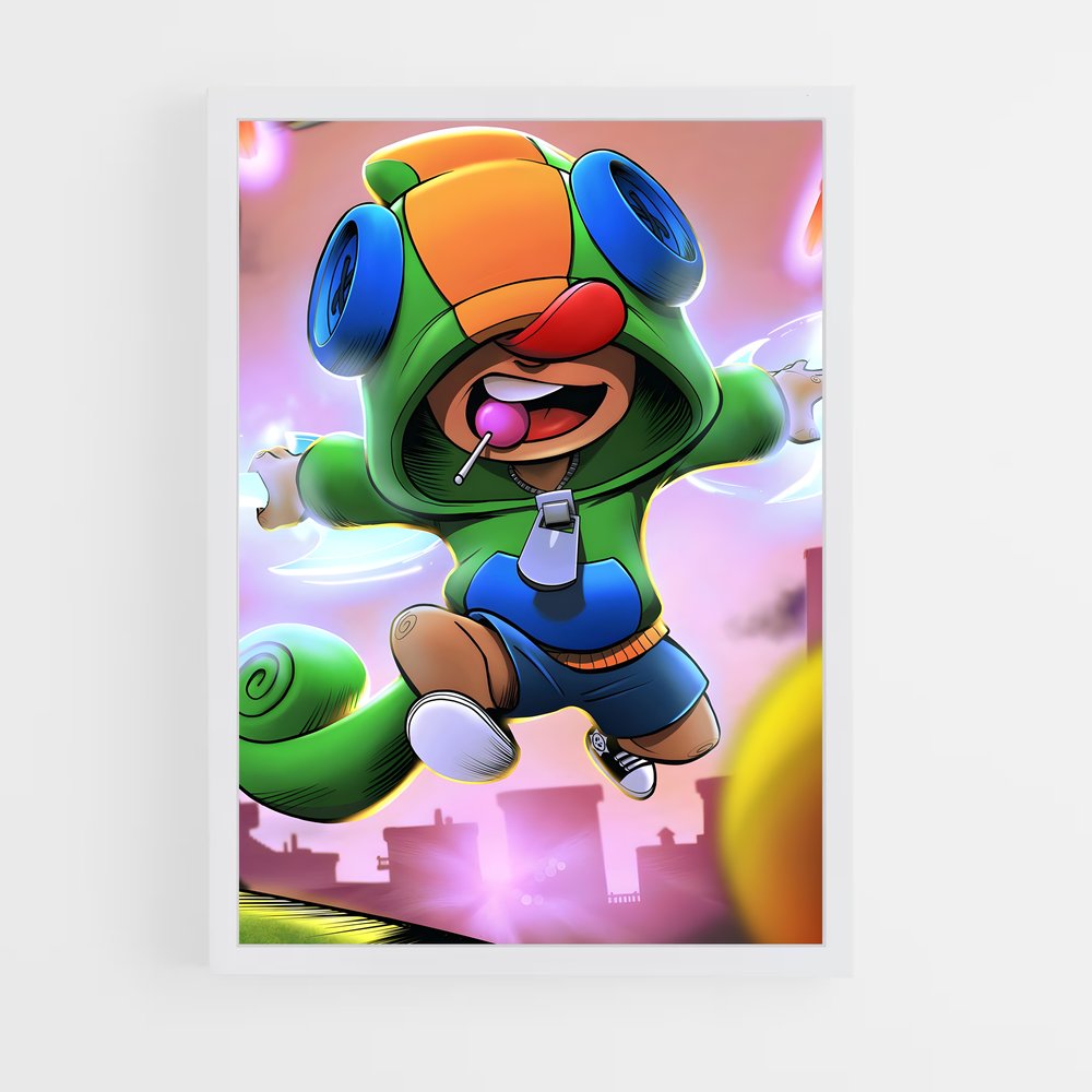 Poster Brawl en Plein Vol – affiche Brawl Star (vue 3)